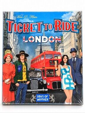 Days Of Wonder Ticket To Ride London Board Game. Alan Moon Brand New Sealed...